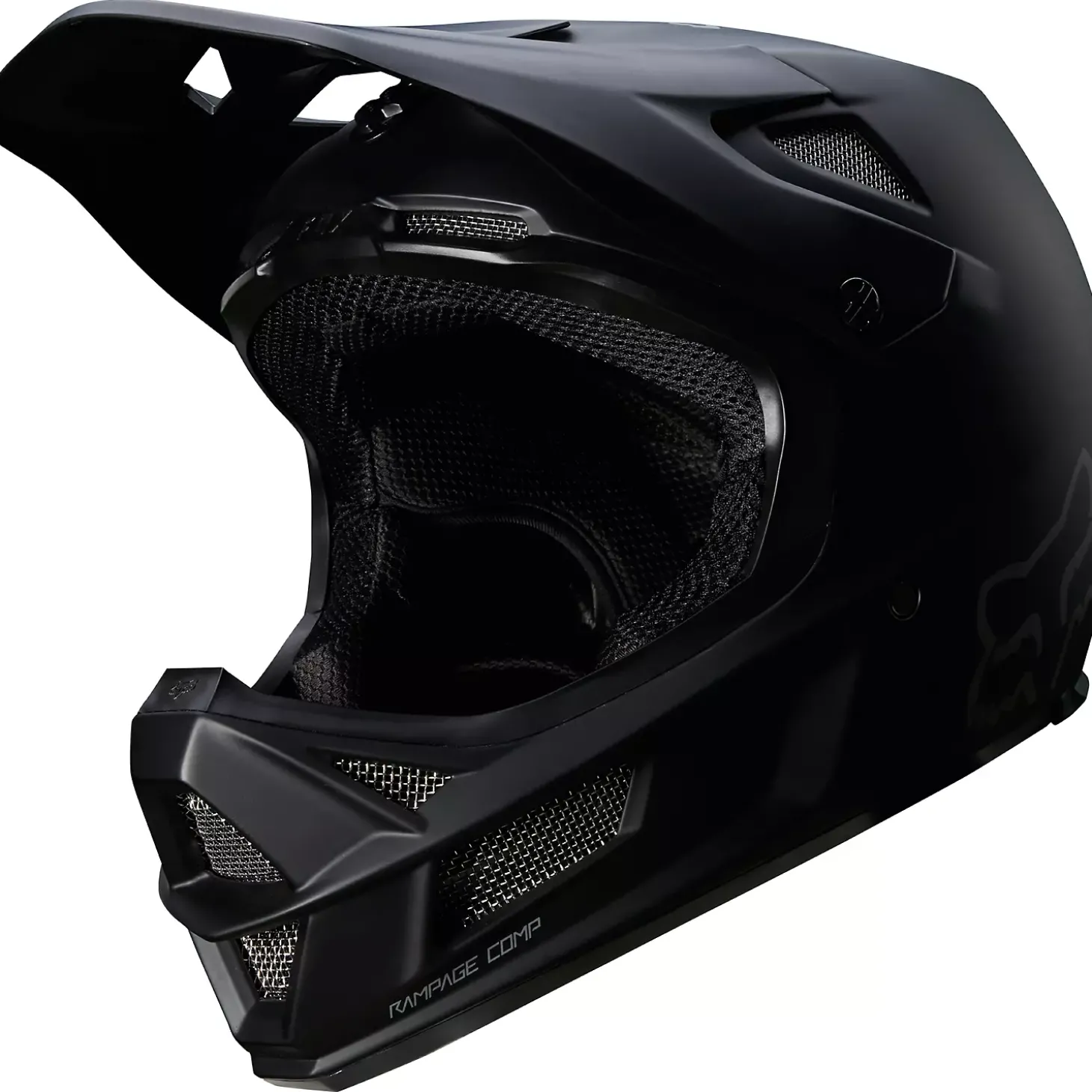 Rampage Comp Matte Black Helmet