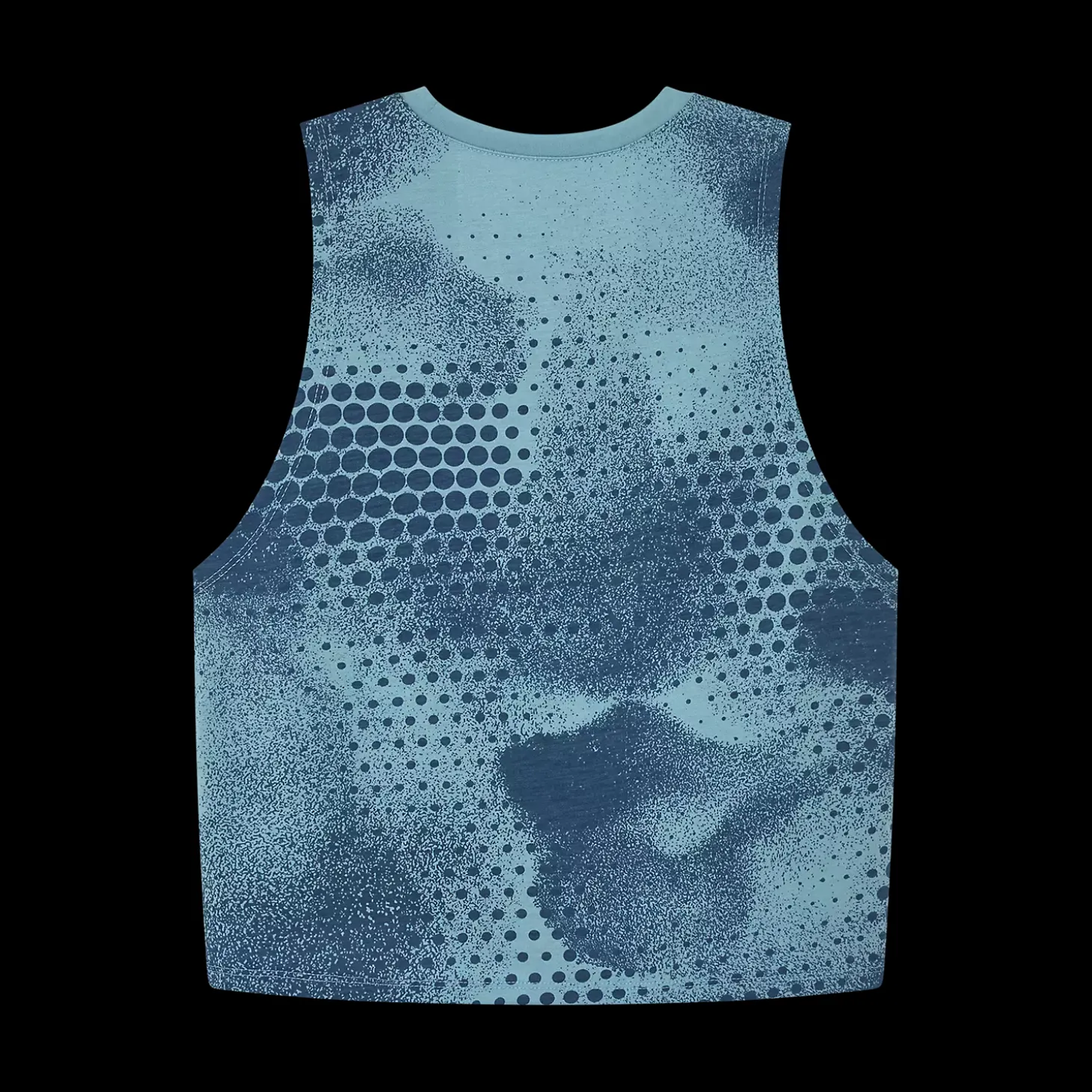 Womens AOP Biker Tech Tank
