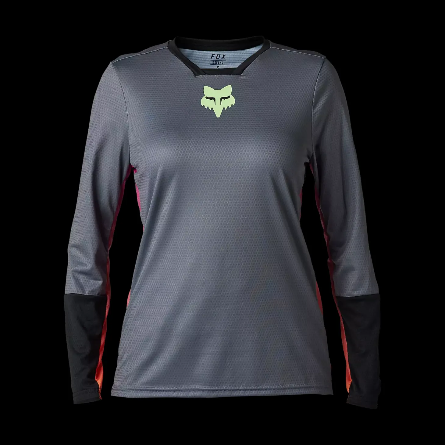 Womens Defend Race Long Sleeve Jersey