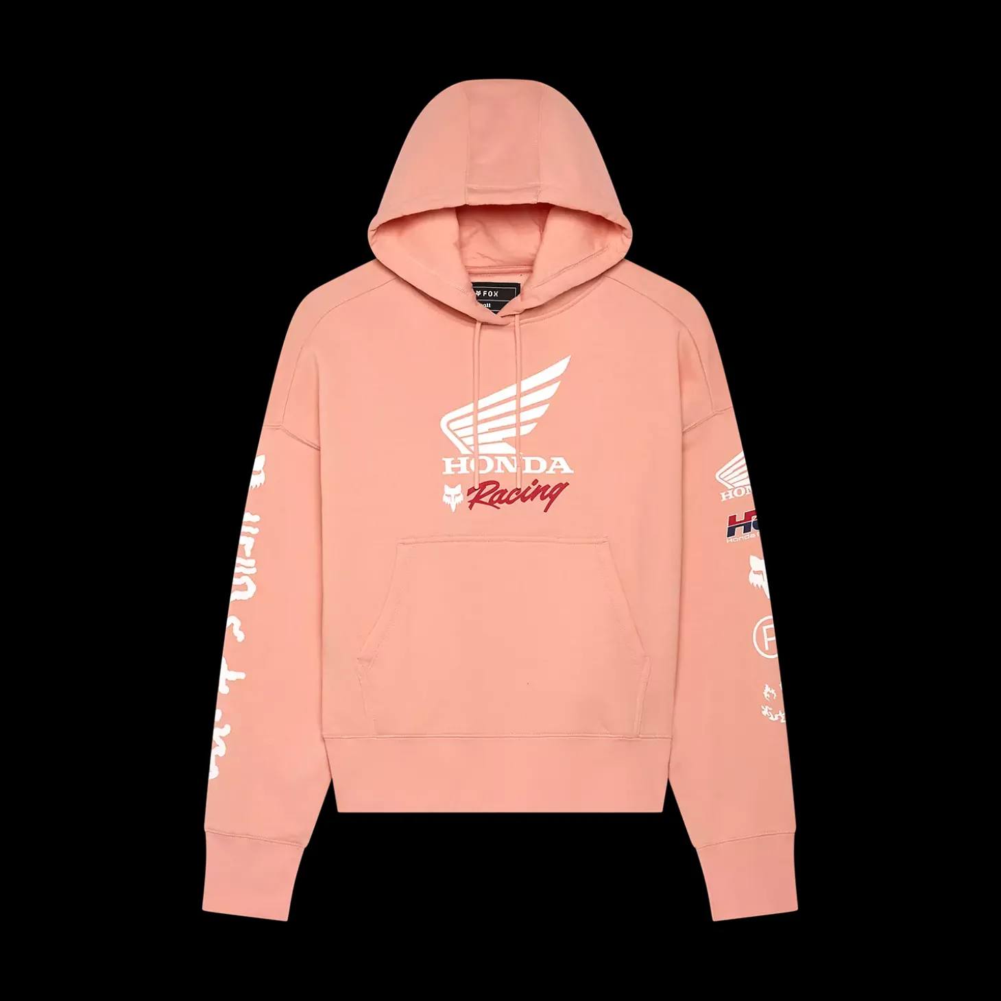 Womens Fox x Honda Oversized Pullover Hoodie