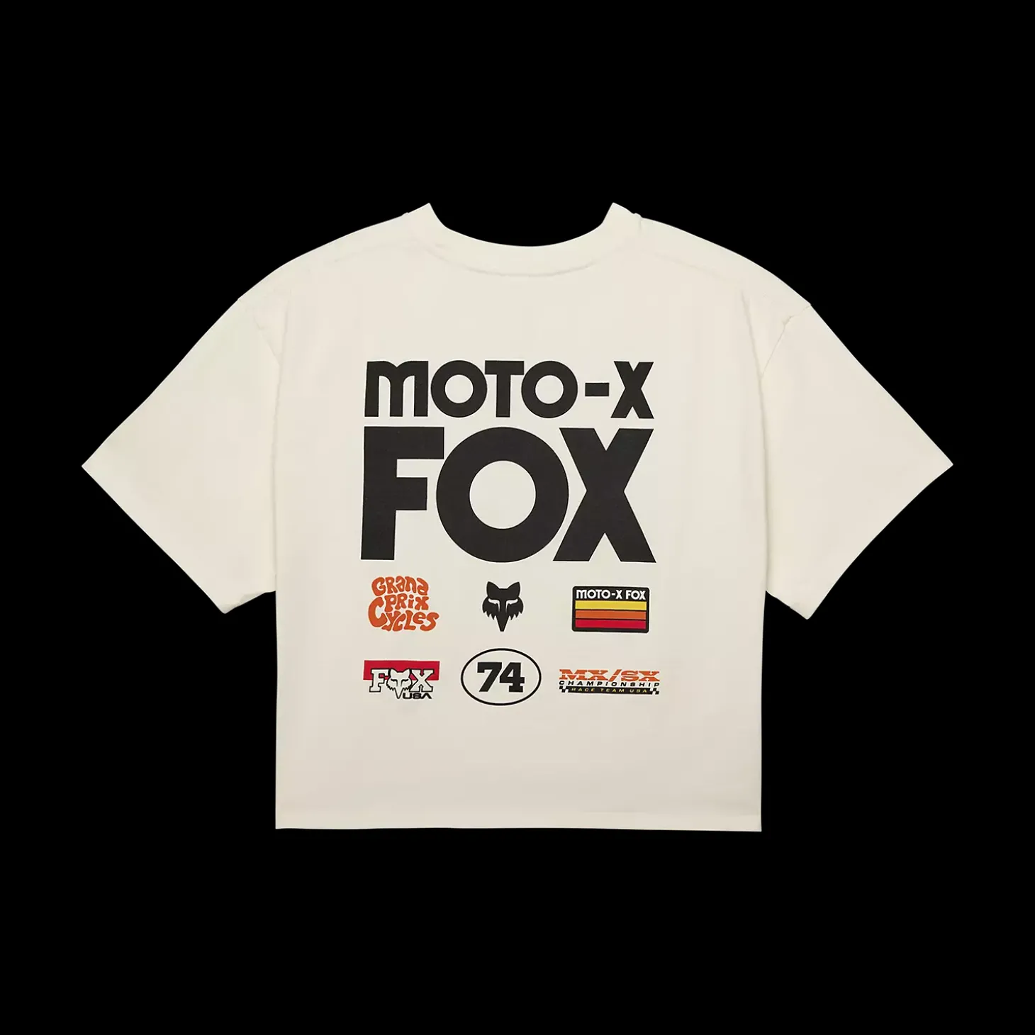 Womens Loretta Lynn's Moto-X Oversized Crop Tee